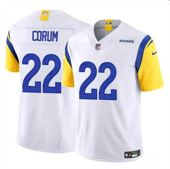Men & Women & Youth Los Angeles Rams #22 Blake Corum White 2024 Draft F.U.S.E. Vapor Untouchable Stitched Jersey,We sell and wholesale Men & Women & Youth Los Angeles Rams #22 Blake Corum White 2024 Draft F.U.S.E. Vapor Untouchable Stitched Jersey on line form chian!